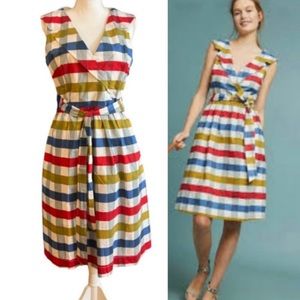 Maeve Dress Cricket Gingham by Anthropologie